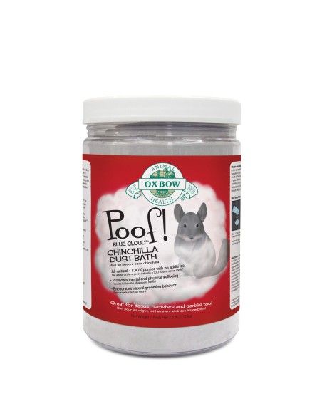 Polvo de Baño para Chinchillas OXBOW POOF! 1,13 kg